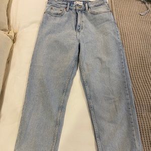 Super hi rise Zara mom jeans